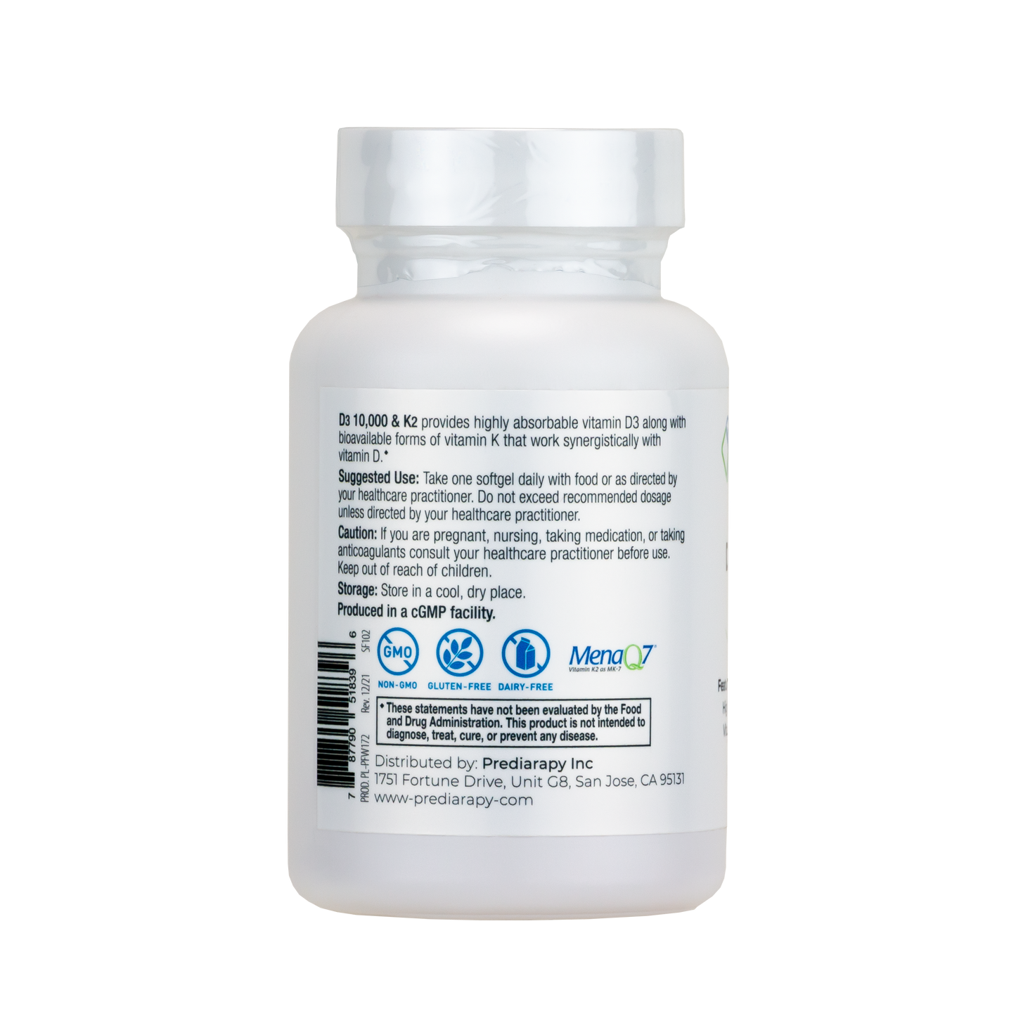 Vitamin D3 10000 & K2
